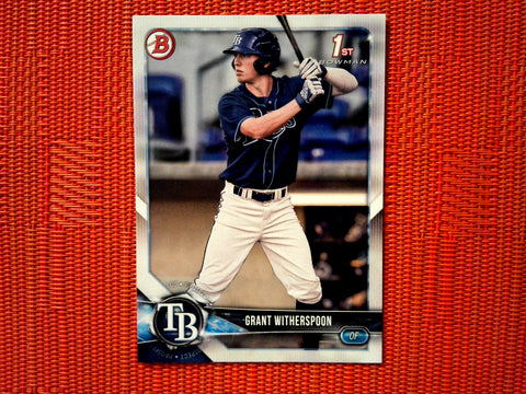 2018 Bowman Draft BD-152 Grant Witherspoon - Tampa Bay Rays (Base)