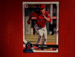 2018 Bowman Draft BD-166 Matt Thaiss - Los Angeles Angels (Base)