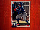 2018 Bowman Draft BD-177 Leody Taveras - Texas Rangers (Base)