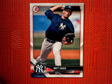 2018 Bowman Draft BD-184 Matt Sauer - New York Yankees (Base)