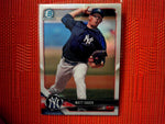 2018 Bowman Draft BD-184 Matt Sauer - New York Yankees (Refractor)