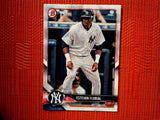 2018 Bowman Draft BD-187 Estevan Florial - New York Yankees (Base)