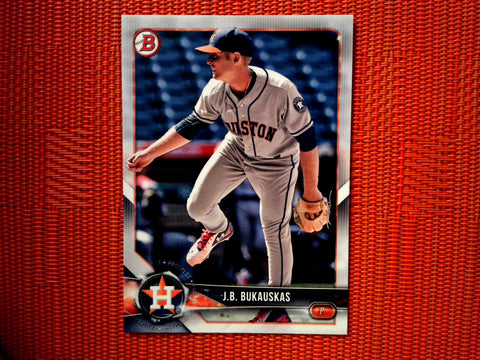 2018 Bowman Draft BD-189 J.B. Bukauskas - Houston Astros (Base)