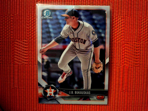 2018 Bowman Draft BD-189 J.B. Bukauskas - Houston Astros (Chrome)