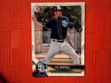 2018 Bowman Draft BD-195 Cal Quantrill - San Diego Padres (Base)