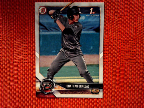 2018 Bowman Draft BD-29 Jonathan Ornelas - Arizona Diamondbacks (Base)