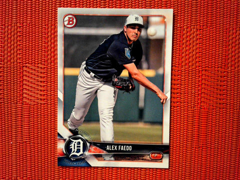 2018 Bowman Draft BD-41 Alex Faedo - Detroit Tigers (Base)