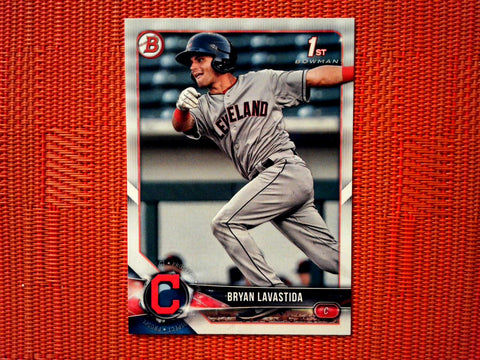 2018 Bowman Draft BD-43 Bryan Lavastida - Cleveland Indians (Base)