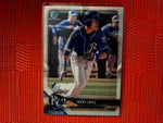 2018 Bowman Draft BD-54 Nicky Lopez - Kansas City Royals (Chrome)