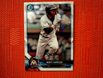 2018 Bowman Draft BD-71 Monte Harrison - Miami Marlins (Chrome)