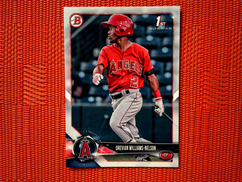 2018 Bowman Draft BD-77 Drevian Williams-Nelson - Los Angeles Angels (Base)