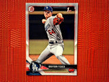 2018 Bowman Draft BD-82 Braydon Fisher - Los Angeles Dodgers (Base)