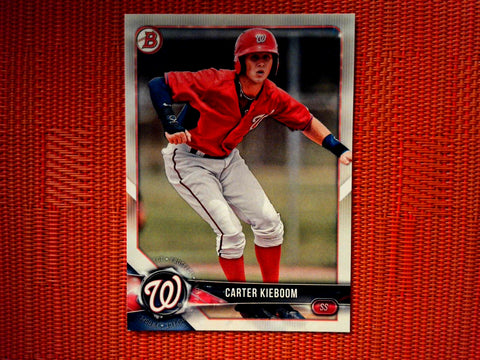 2018 Bowman Draft BD-93 Carter Kieboom - Washington Nationals (Base)