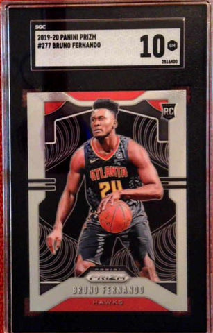 2019-20 Panini Prizm Basketball Base SGC 10 #277 Bruno Fernando - Rookie Default Title