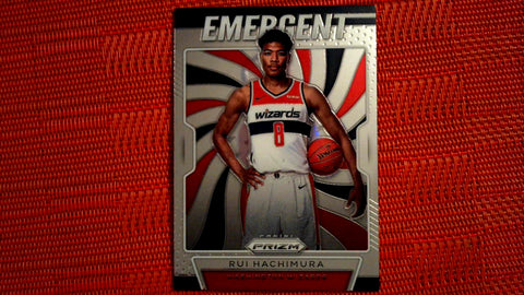 2019-20 Panini Prizm Basketball Emergent #21 Rui Hachimura - Rookie Default Title