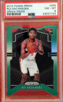 2019-20 Panini Prizm Basketball Green Prizm PSA 8 #255 Rui Hachimura - Rookie Default Title