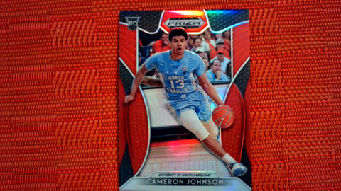 2019-20 Panini Prizm Draft Picks Basketball Red Prizm #76 Cameron Johnson - UNC Default Title