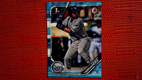 2019 Bowman Light Blue 329/499 #BP-146 Ronaldo Hernandez-1st Bowman Default Title