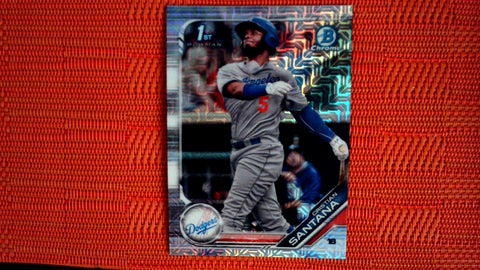 2019 Bowman Mega Box #BCP-134 Cristian Santana-1st Bowman Default Title