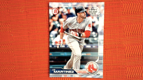 2019 Bowman Topps Holiday #TH-JDM J.D. Martinez Default Title