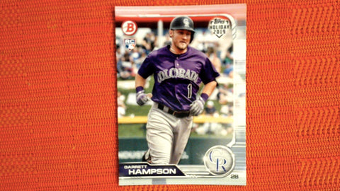 2019 Bowman Topps Holiday Rookie #TH-GH Garrett Hampson Default Title