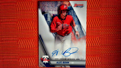 2019 Bowman's Best Auto #B19-AB Alec Bohm Default Title