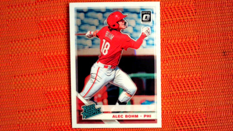 2019 Donruss Optic Rated Prospect #RP-3 Alec Bohm Default Title