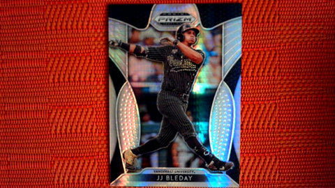 2019 Panini Prizm Draft Baseball Hyper Prizm 47/75 #96 JJ Bleday- Vanderbilt Default Title