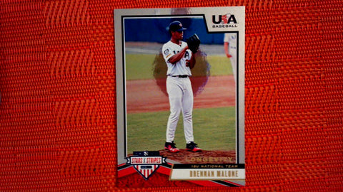 2019 Panini USA Stars & Stripes #40 Brennan Malone Default Title
