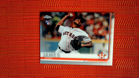 2019 Topps Chrome Rookie Card #55 Josh James Default Title