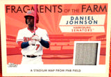 2019 Topps Pro Debut Fragments of the Farm Relic #FOF-HAS Daniel Johnson Default Title