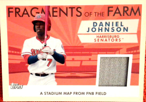 2019 Topps Pro Debut Fragments of the Farm Relic #FOF-HAS Daniel Johnson Default Title