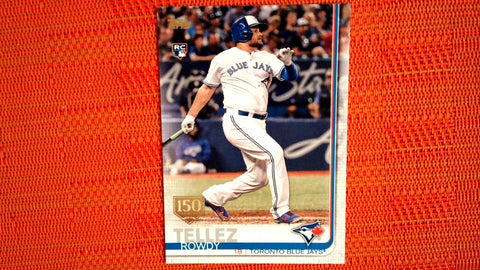 2019 Topps Series 2 150 Years Gold Stamp #556 Rowdy Tellez Default Title