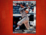 2019 Bowman 10 Willy Adames - Tampa Bay Rays (Base)