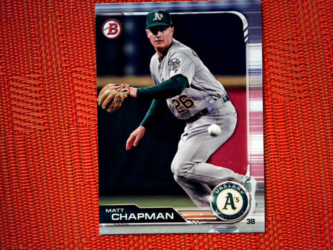 2019 Bowman 11 Matt Chapman - Oakland Athletics (Base)