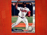 2019 Bowman 19 Touki Toussaint - Atlanta Braves RC (Base)