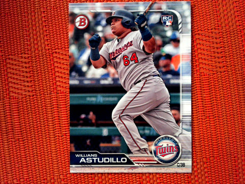 2019 Bowman 24 Willians Astudillo - Minnesota Twins RC (Base)