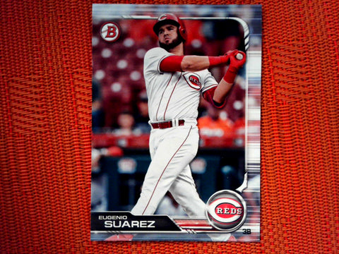 2019 Bowman 32 Eugenio Suarez - Cincinnati Reds (Base)