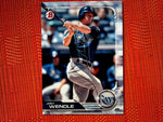 2019 Bowman 3 Joey Wendle - Tampa Bay Rays * (Base)