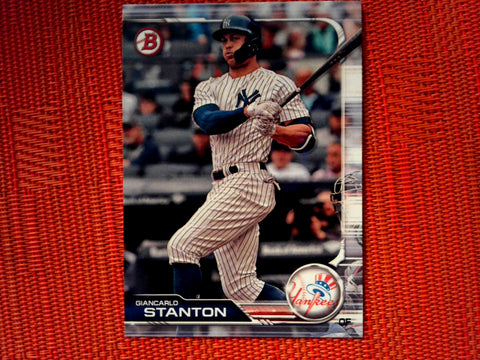 2019 Bowman 43 Giancarlo Stanton - New York Yankees (Base)