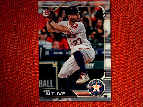 2019 Bowman 62 Jose Altuve - Houston Astros (Base)