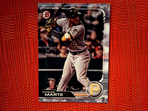 2019 Bowman 68 Starling Marte - Pittsburgh Pirates (Base)