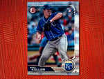 2019 Bowman 6 Brad Keller - Kansas City Royals RC (Base)