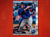 2019 Bowman 6 Brad Keller - Kansas City Royals RC (Base)