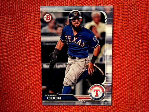 2019 Bowman 77 Rougned Odor - Texas Rangers (Base)