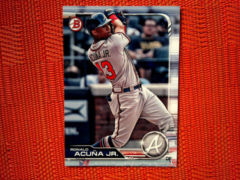 2019 Bowman 78 Ronald Acuña Jr. - Atlanta Braves (Base)