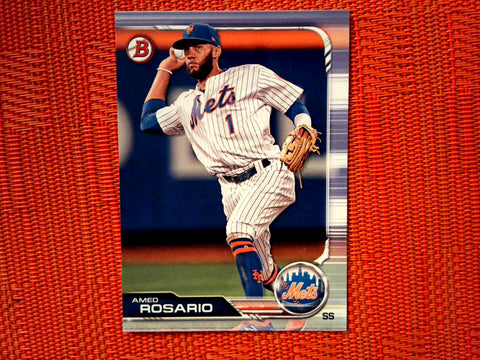 2019 Bowman 83 Amed Rosario - New York Mets (Base)