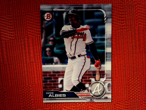 2019 Bowman 96 Ozzie Albies - Atlanta Braves (Base)