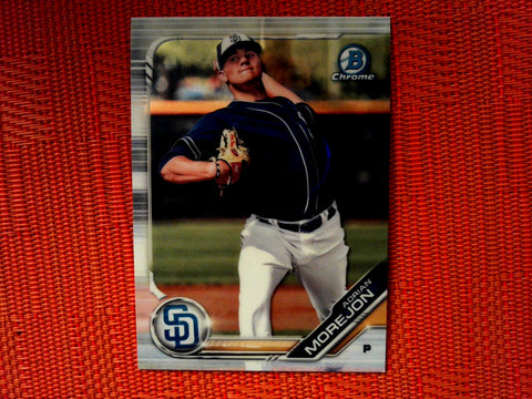 2019 Bowman BP-10 Adrian Morejon - San Diego Padres (Chrome)