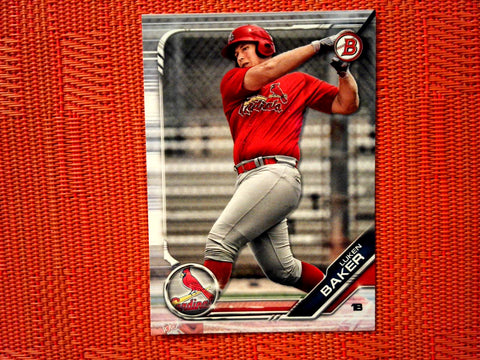 2019 Bowman BP-116 Luken Baker - St. Louis Cardinals (Base)